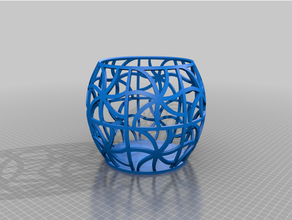 maelstrom2 basket container 3d print model - Mito3D