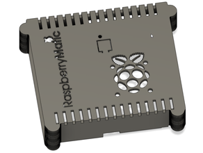 raspberrymatic ccu3 caso atualização logotipo pi homematic ip raspberry 3 3d print model - Mito3D