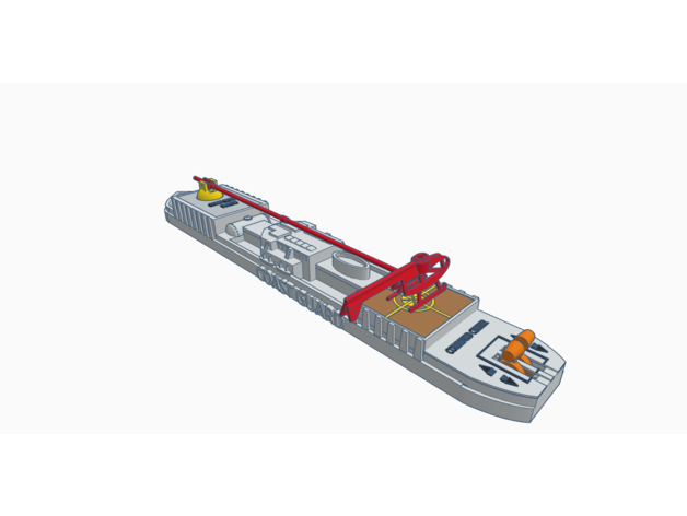 vertibird coast guard rescue mission arduino coastguard helicopter ship 3D print model - Mito3D