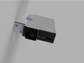 ender 3 dueto wifi ventilador caja 3d print model - Mito3D