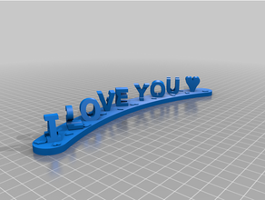 l'amore amico 3d print model - Mito3D