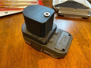 ryobi bateria conector alimentação cc 3d print model - Mito3D