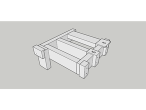 2x4 screw jigs 3d print model - Mito3D
