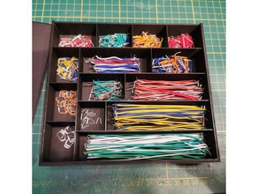 cuadro tablero cables breadboard alambre alambres caja 3d print model - Mito3D