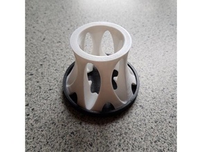 drip tray Flasche stand sodastream crystal Abtropfschale 3d print model - Mito3D