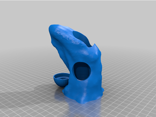 arboree tarantola nascondere 3D print model - Mito3D