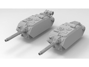 interstellar army lemoine russel zerst rer 28mm destroyer miniature scifi tank wargaming 3d print model - Mito3D