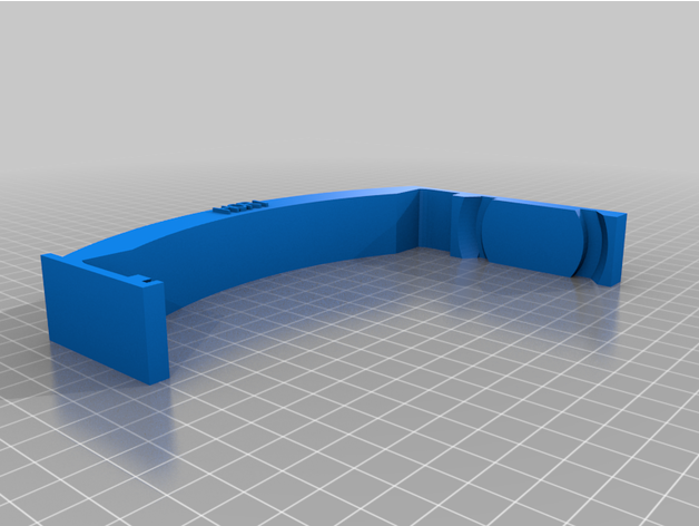 customized handle - stable 3D print model - Mito3D