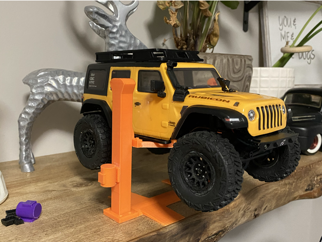 scx24 rock sliders axial scx deslizadores 3D print model - Mito3D