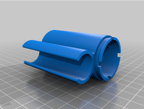 crutch pill bottle painkillers crutches 3d print model - Mito3D