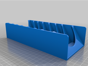final customized card caddy 3d print model - Mito3D