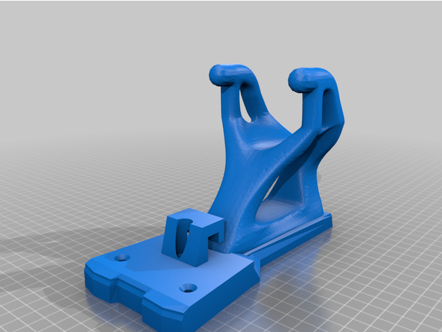 guitar hanger post 3D print model - Mito3D