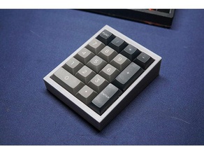 tofu numberpad case cospad mechanical keyboard tofupad 3d print model - Mito3D