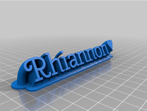 rhiannon cherry swash 3d print model - Mito3D