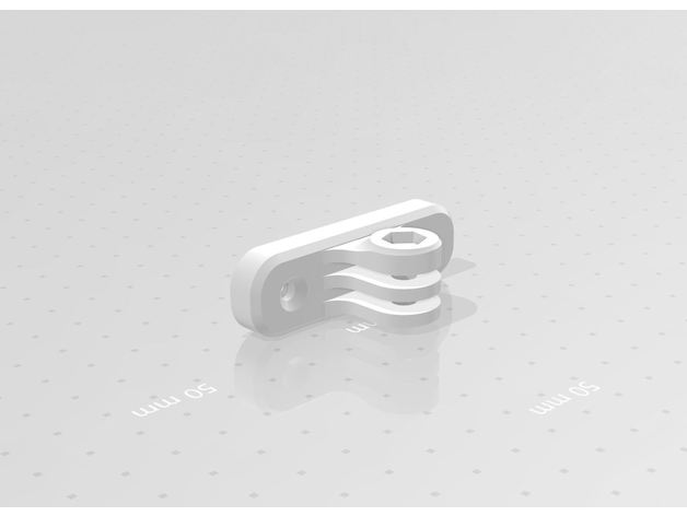 gopro keymod mount ar10 ar15 rails 3D print model - Mito3D