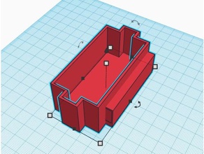 dimebucker cesta 3d print model - Mito3D
