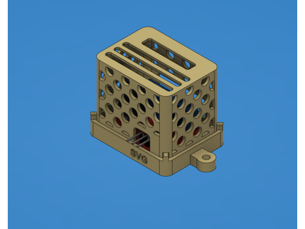 irf520 módulo caso mosfet 3D print model - Mito3D