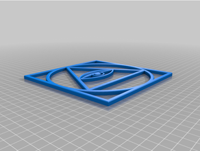 all-seeing-eye testprint 3d print model - Mito3D