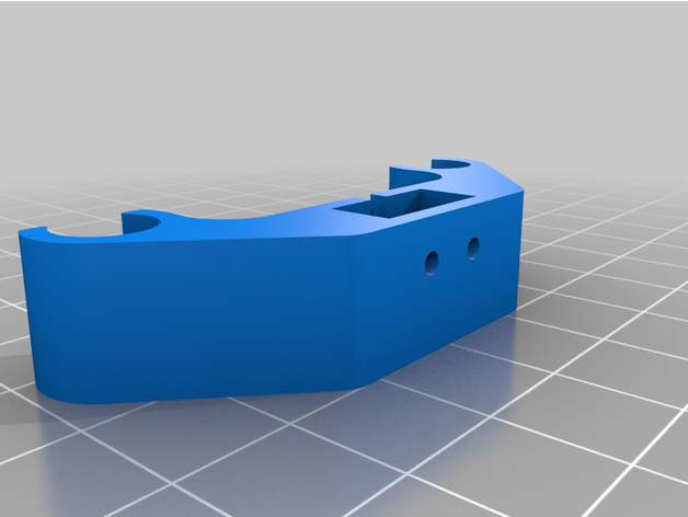 prusa i3 Endabschalter Halter Löcher 3D print model - Mito3D