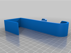 51mm Tür partition Haken 3d print model - Mito3D