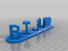 biju kundengebundene 3d print model - Mito3D