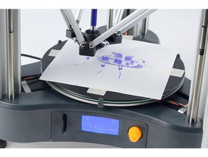 pen holder vertex delta 3d printer drawbot 3d print model - Mito3D