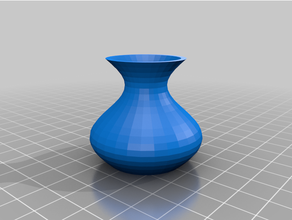 fonctionnelle vase fonction openscad paramétrique 3d print model - Mito3D