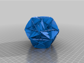 garip dodechahedron 3d print model - Mito3D