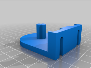 curtain support created freecad drapes v018 3d print model - Mito3D