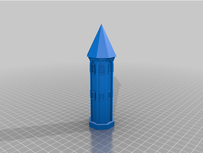 torre prédio 3d print model - Mito3D