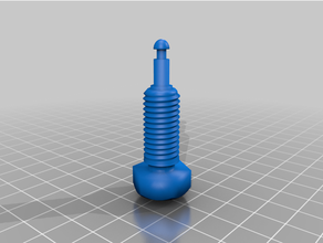 monkenstein replacement bolt bandai frankenstein spare toy 3d print model - Mito3D