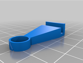acento circunflexo fio suporte 3d print model - Mito3D