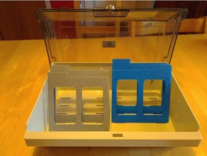 525inch diskette separator card 3d print model - Mito3D