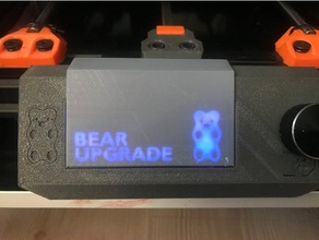 lcd cover bear upgrade's case 3d print model - Mito3D