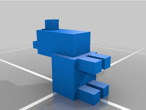 minecraft bebek lama rakamlar 3d print model - Mito3D