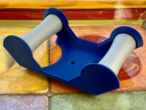 filament spool cradle bearings holder 3d print model - Mito3D