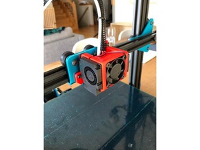 creality hotend cooling replaceable duct fan ender 3 tevo 3d print model - Mito3D