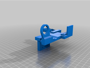 ender 5 hemera mont rails linéaires 3d print model - Mito3D