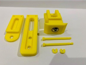ender 5 Riemenspanner Achse remix Gurt Spanner creality 3d print model - Mito3D