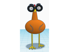 ck4a snude assholoes chicken keeping 3d print model - Mito3D