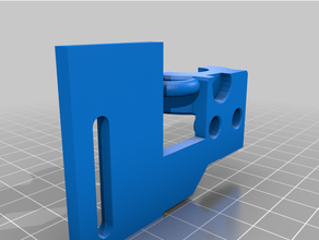 ender 3 v6 hotend simple holder 3d print model - Mito3D