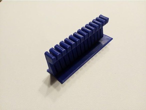 cable puente organizador breadboard electrónica jumperwire 3d print model - Mito3D