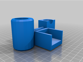 Schreibtisch organizer 3d print model - Mito3D