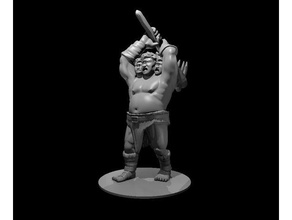 tête cyclope mdn géant ogre troll 3d print model - Mito3D
