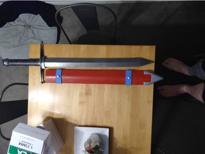 Größe trunks Schwert dbz 3d print model - Mito3D