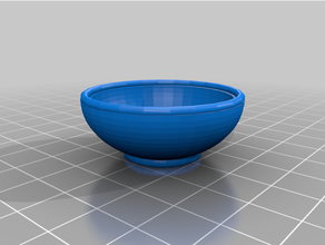 bowl 3d print model - Mito3D