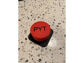 pyt botão pytknap 3d print model - Mito3D