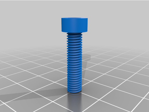 metric socket head cap screw 3D print model - Mito3D