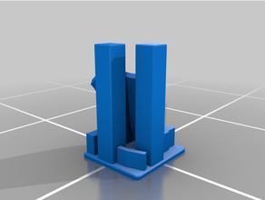 twin towers 3d print model - Mito3D