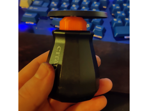 mıknatıs çelik tel adaptörü kale boya taşıyınız kavrama kolu tutucu minyatür minipainting warhammer 3d print model - Mito3D